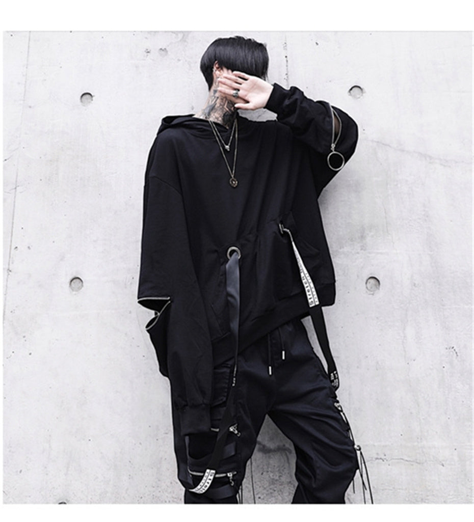 Harajuku Hip Hop Loose Hoodies Sweatshirts - Bellarte Enchanté Harajuku Hip Hop Loose Hoodies Sweatshirts